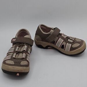 Teva Omnium Terain Running Sports Sandals Sneakers Shoes Pink Girl 10